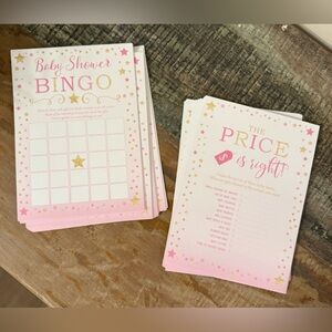 Twinkle twinkle Little star baby girl, baby shower games.